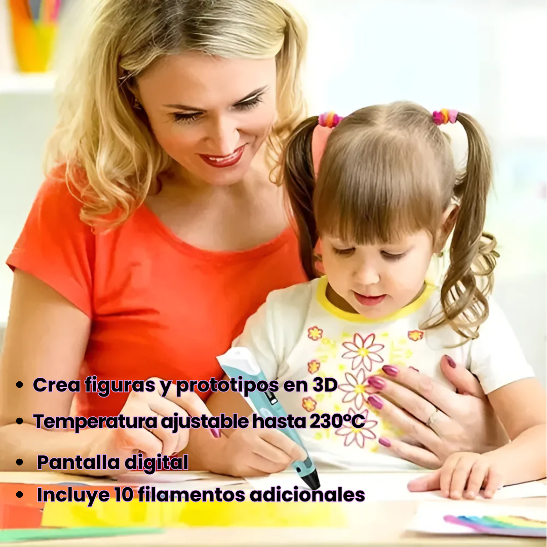 Lápiz para dibujar en 3D